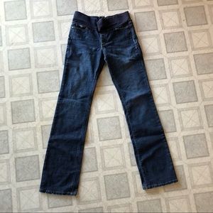 A Pea in the Pod well-worn maternity jeans, Sz L